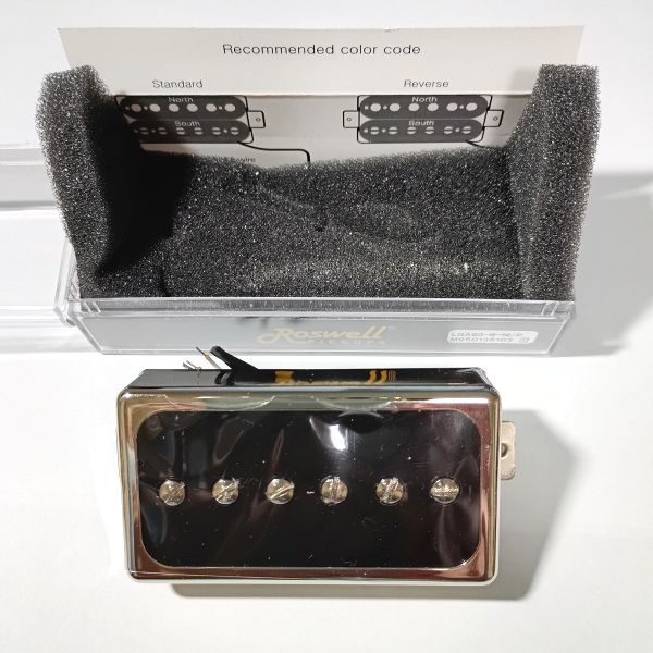 Roswell Pickups (ロズウェル・ピックアップス) Humbucker size Open Covered P90 ケース内のスポンジ