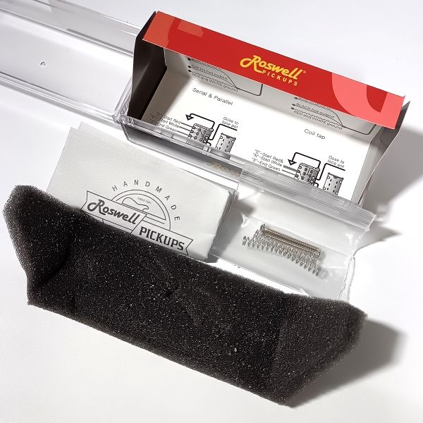 Roswell Pickups (ロズウェル・ピックアップス) Humbucker size Open Covered P90 付属品