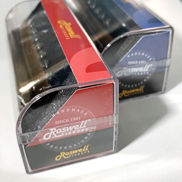 Roswell Pickups (ロズウェル・ピックアップス) Humbucker size Open Covered P90 封印ステッカー