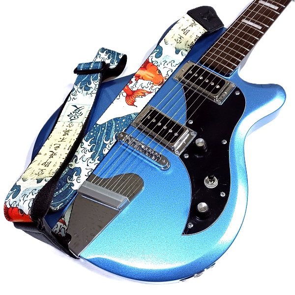 Supro WestburyにRoswell Pickups (ロズウェル・ピックアップス) Humbucker size Open Covered P90を搭載した画像1