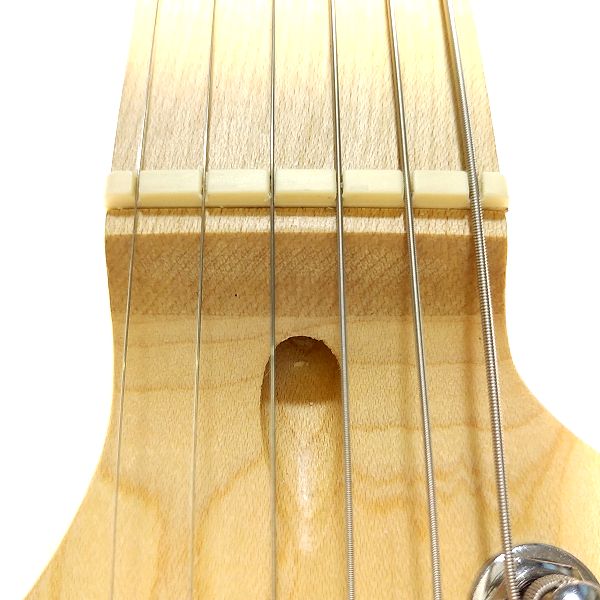激安ストラトタイプギター PLAYTECH ST250SSH Maple ナット