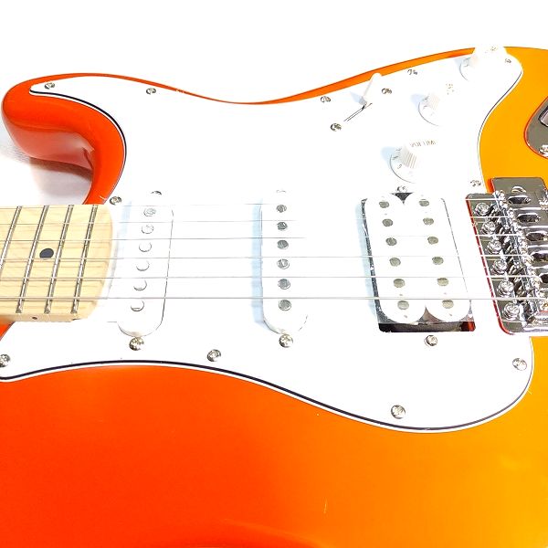激安ストラトタイプギター PLAYTECH ST250SSH Maple ボディアップ