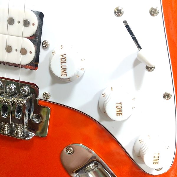 激安ストラトタイプギター PLAYTECH ST250SSH Maple 電装系