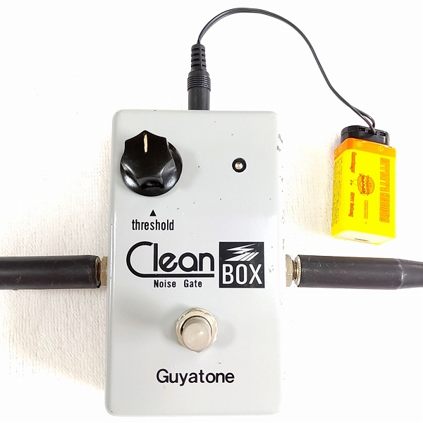 Guyatone Clean Box PS-108 + USB充電式9V電池 Effects Bakery Cheeseburger RE9V Battery 