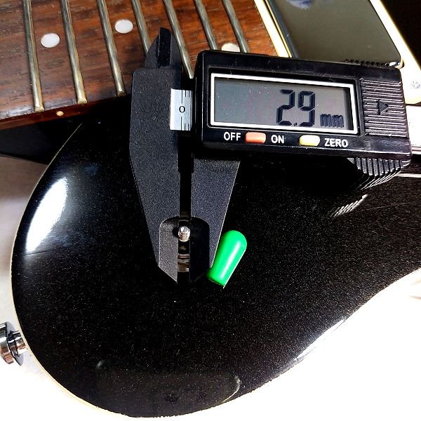レバースイッチノブ ミリ (10色) (Amazonで買える安価なギターノブレビュー) M3