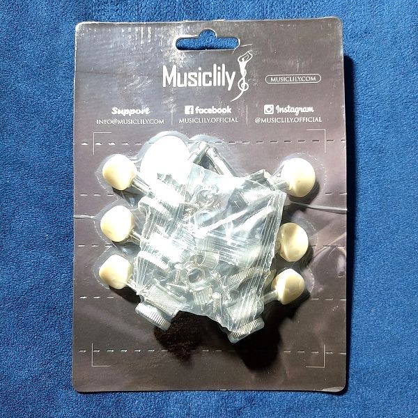 Musiclily Pro 6連ギター ロック式ペグ クルーソン型 激安 パッケージ