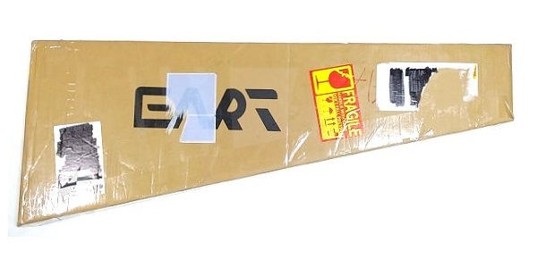 EART SSS Classic S フルローステッド&ステンレスフレット搭載安ギター 発送用段ボール