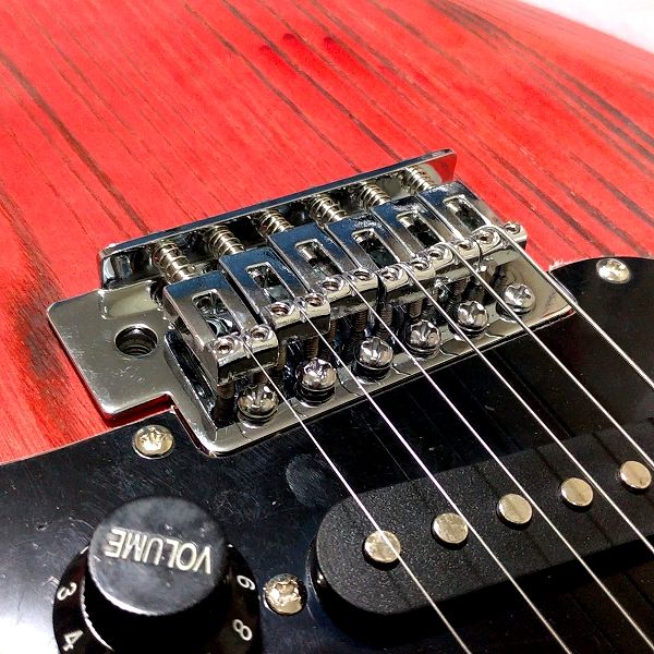 指板が光る安ギター MUSOO カスタムエレキギター LED付 MST2110 オクターブチューニング