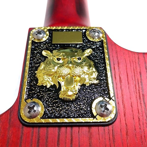 安ギター 最低音質改造 部品構成 ネックプレート 2
