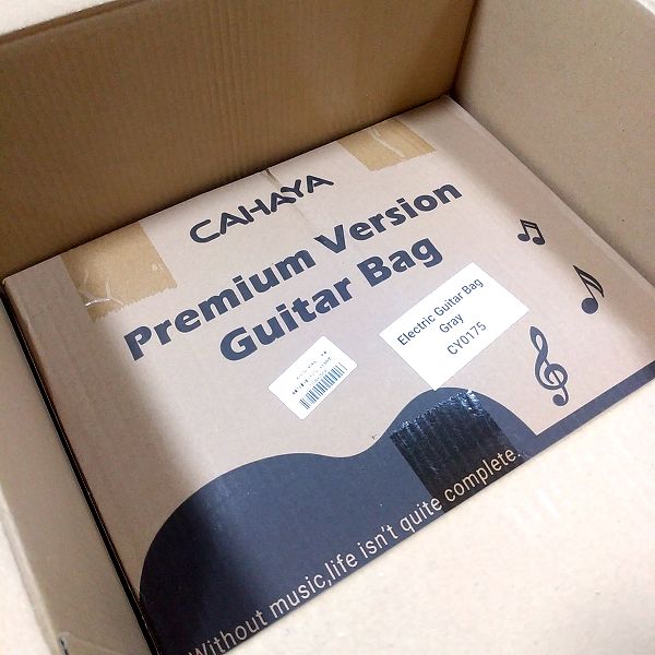 CAHAYA エレキギターケース 特許版 (CY0175) / 梱包状態