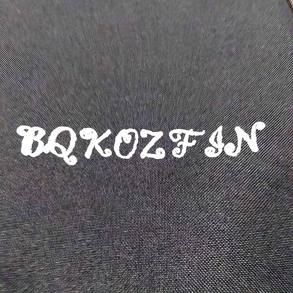 BQKOZFIN エレキベースケース ブラック無地タイプ / デザイン ロゴ