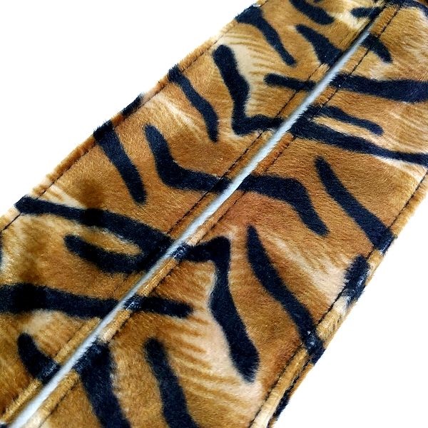 節分向け ギターアクセサリー 虎パンツ柄な FENDER Wild Tiger Print Strap, 2" -5