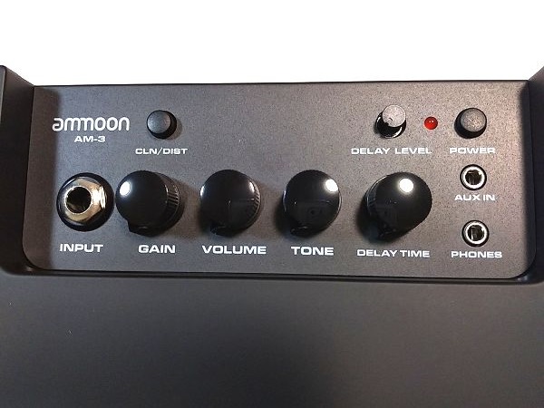 ammoon AM-3 / summina ミニデスクトップエレクトリック ギターアンプ コントロール 3