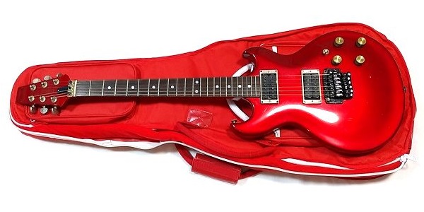 ギターケース KC 中国・四国地区限定 HCST/RD エレキギター用ギグバック 収納チェック ミディアムスケール 1