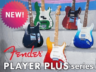 【新製品】Fender _ Player Plusシリーズ登場！｜サウンドハウス