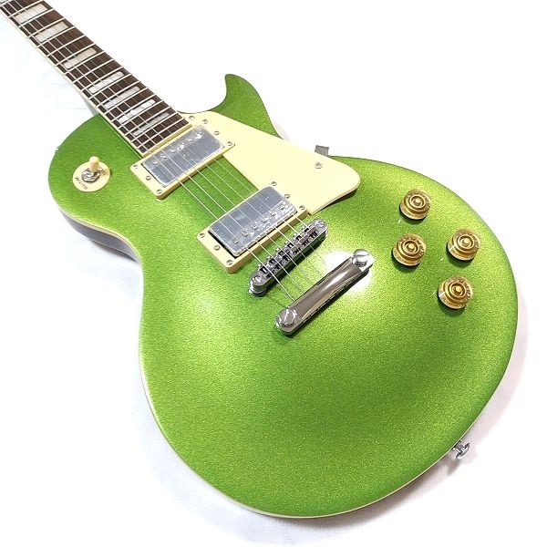 ルックス Amazonで買える激安ギター GROTE LP Style Metallic Paints Green LPタイプ ボディトップ