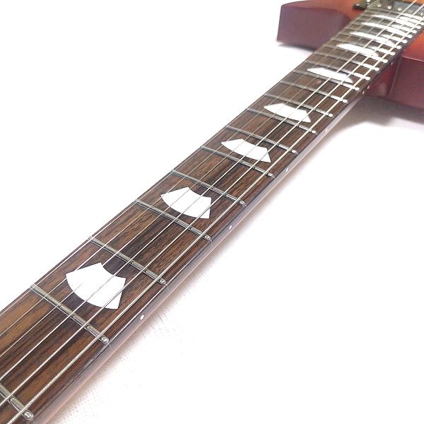 演奏性：EART EGLP-610 Amazonで買える全身ローステッドオクメ＆ステンレスフレット搭載軽量LPタイプ安ギター ネック 3