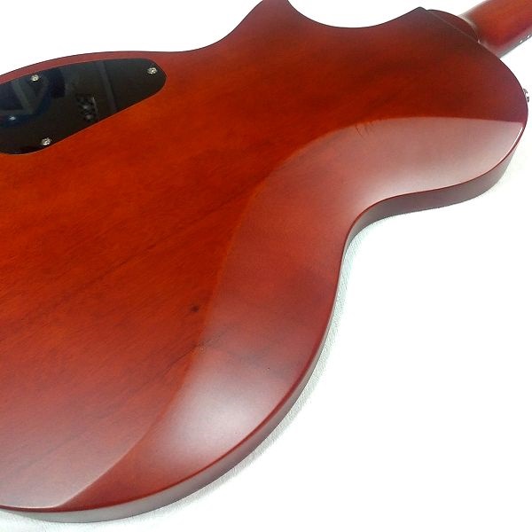 演奏性：EART EGLP-610 Amazonで買える全身ローステッドオクメ＆ステンレスフレット搭載軽量LPタイプ安ギター ボディ 2