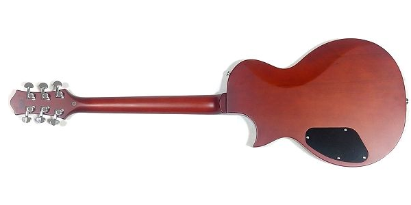 ルックス：EART EGLP-610 Amazonで買える全身ローステッドオクメ＆ステンレスフレット搭載軽量LPタイプ安ギター フィニッシュ 5