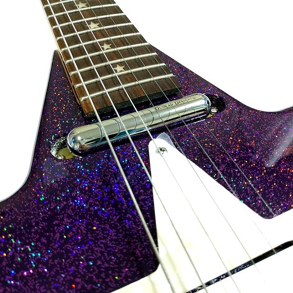 サウンド：Daisy Rock (デイジーロック) スター・アーティスト (LDSY6161) ド派手に可愛い星型レアギター ネックピックアップ (Duncan Designed LS-101) その2