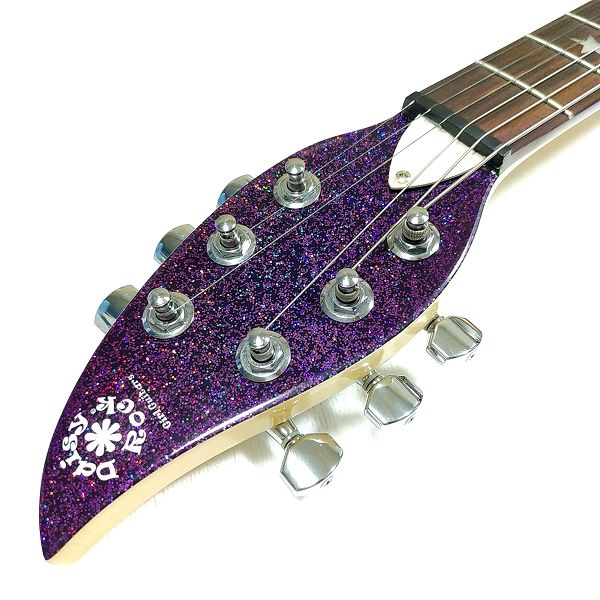 ルックス：Daisy Rock (デイジーロック) スター・アーティスト (LDSY6161) ド派手に可愛い星型レアギター ヘッドシェイプ