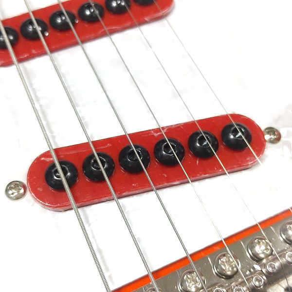 周波数特性確認 ブリッジポジション シングルコイルインベーダータイプ 3PCS 激安ギターピックアップ