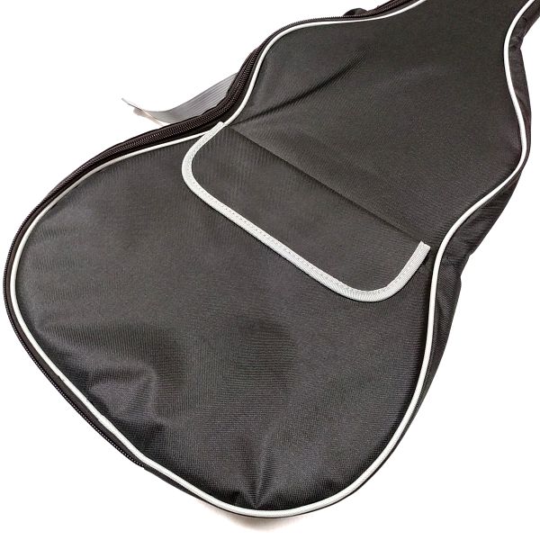 外観：Kavaborg MB4105E(Electric) Black エレキギター用オールラウンドギグバッグ 縫い目の強度 外部縫製