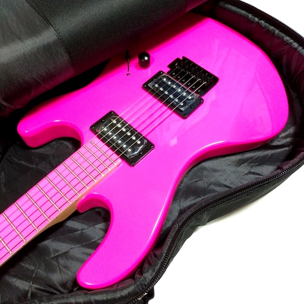 収納チェック：Kavaborg MB4105E(Electric) Black エレキギター用オールラウンドギグバッグ レギュラースケール その2