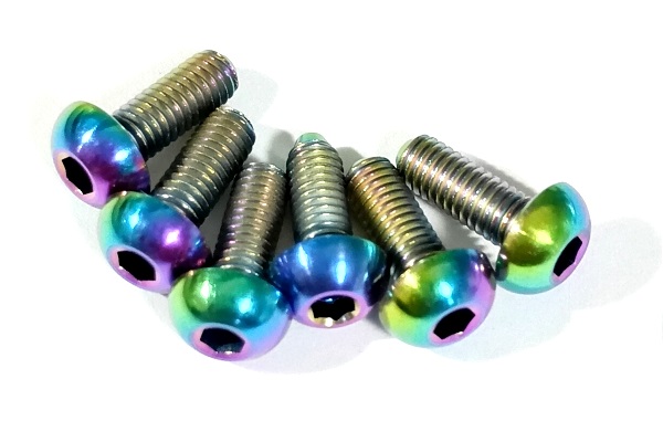 チタン製 (Ti-6Al-4V/Grade 5) キャップボルト ネジ長8mm その4