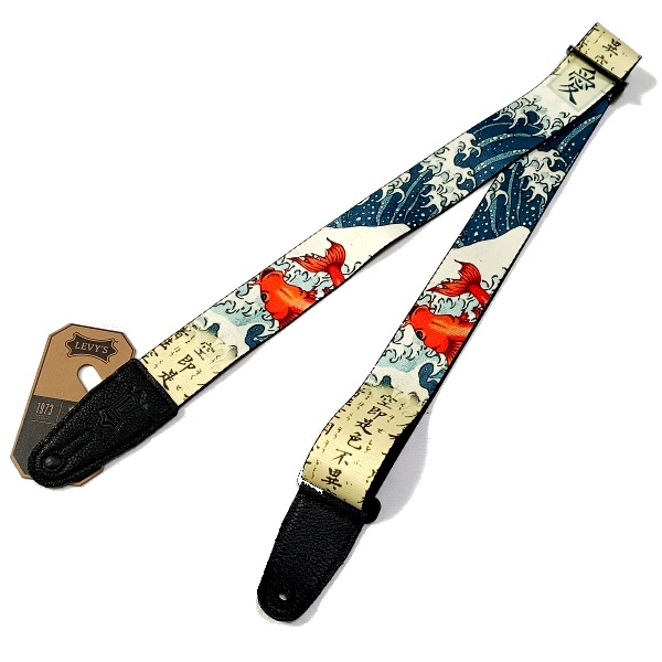 外観 LEVY'S ( レヴィース ) MPD2-016 鯉柄ギターストラップ