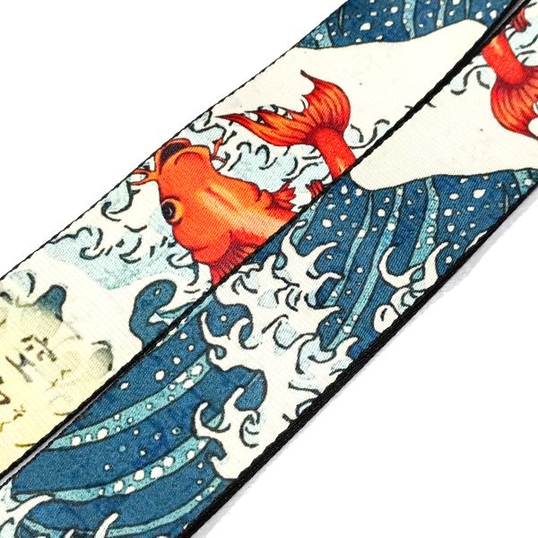 昇華プリント LEVY'S ( レヴィース ) MPD2-016 鯉柄ギターストラップ