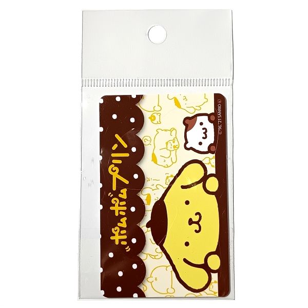 外観 Scorelay Japan (スコアレイジャパン) サンリオ ピックカード ポムポムプリン パッケージ 表