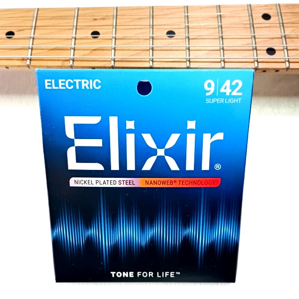 生音 Elixir (エリクサー) NANOWEB コーティングギター弦