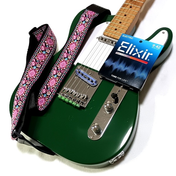 倍音特性の比較 (プレーン弦 B3/246.942Hz) Elixir (エリクサー) NANOWEB コーティングギター弦