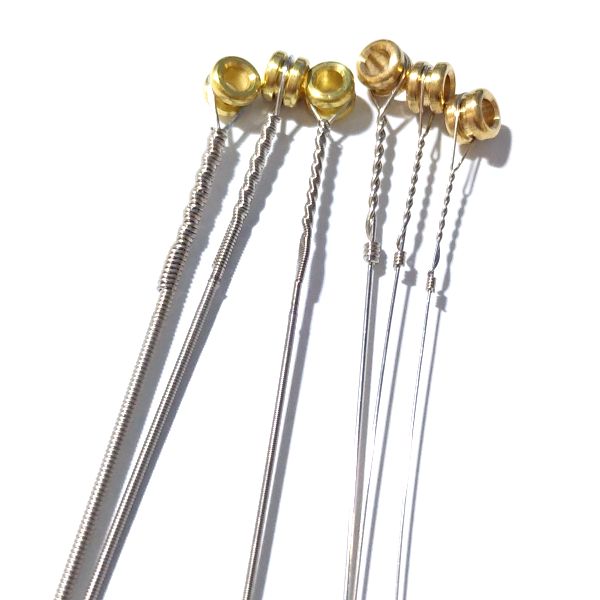 細部の加工 Elixir (エリクサー) NANOWEB コーティングギター弦