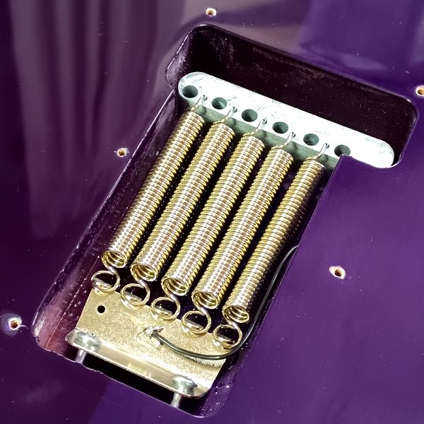 取付け：ERNIE BALL (アーニー・ボール) 9639 トレモロスプリングダンパー その2