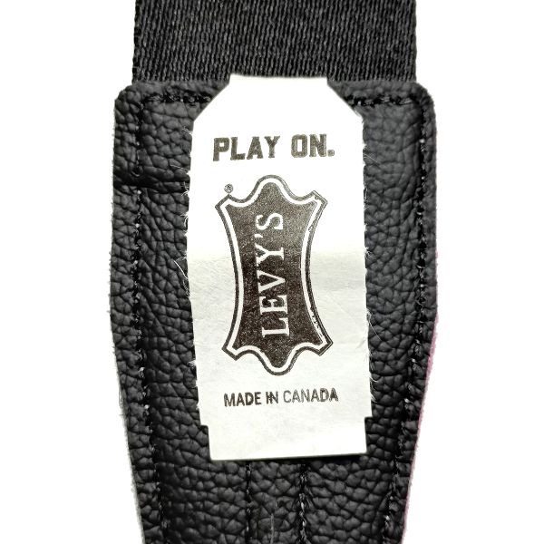 製造国 LEVY'S ( レヴィース ) イリュージョンシリーズギターストラップ