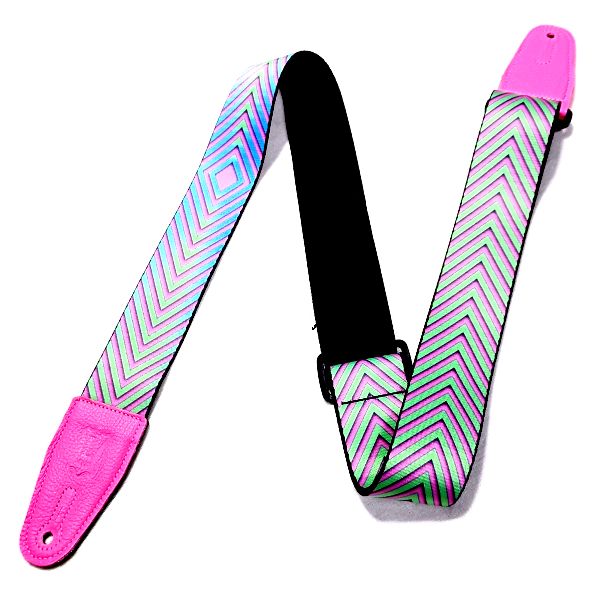 取付け LEVY'S ( レヴィース ) イリュージョンシリーズギターストラップ