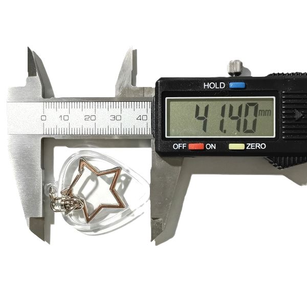 寸法｜Bruff ぱちっとケース スター型 ティアドロップタイプ 縦幅