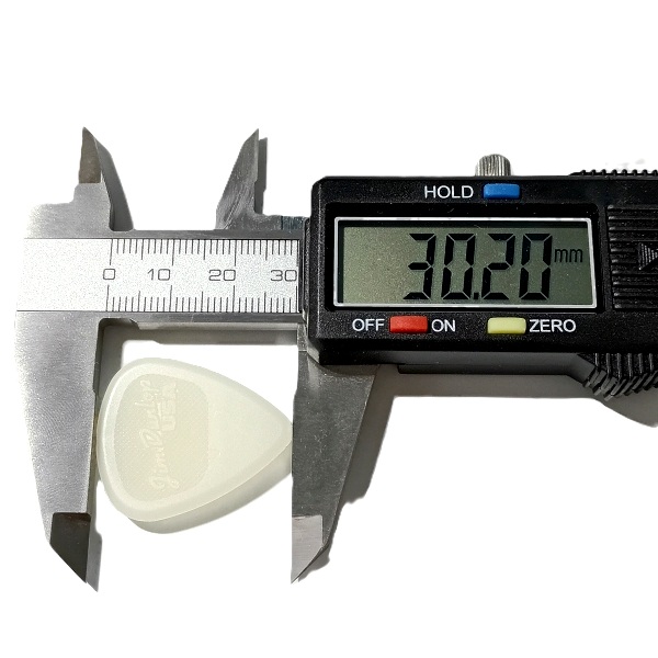 サイズ｜JIM DUNLOP (ジムダンロップ) 446 Nylon Glow Standard 縦幅