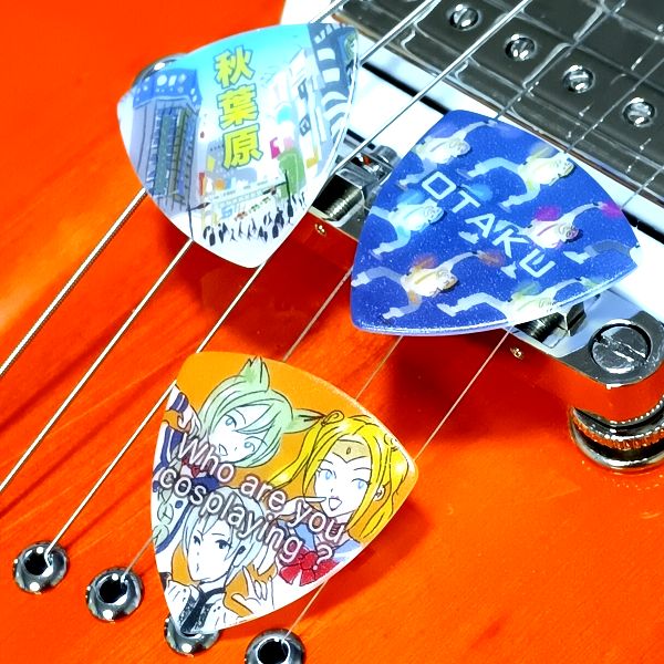 倍音特性 (A2/110.00Hz) PICKBOY (ピックボーイ) 日本のおみやげギターピック PB100/AKB1 秋葉原DAY