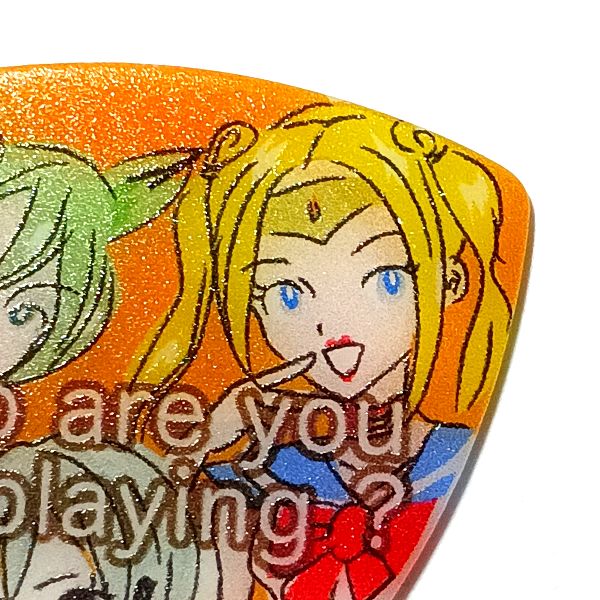 金髪お団子ツインテール×セーラー服