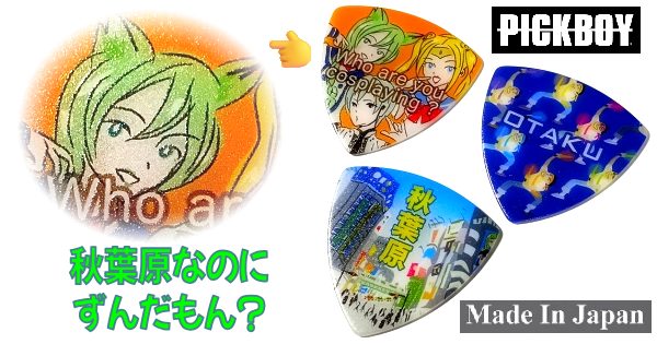 まとめ PICKBOY (ピックボーイ) 日本のおみやげギターピック PB100/AKB1 秋葉原DAY
