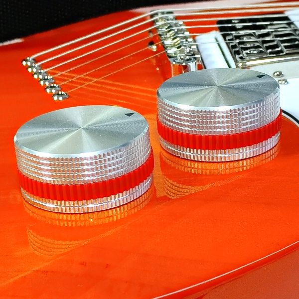 uxcell アルミ製ゴムリングノブ レビュー｜ミニ四駆アルミローラー風40mm大径ノブがもう最高【安ギターノブ選択会議】 _ ギターいじリストのおうち