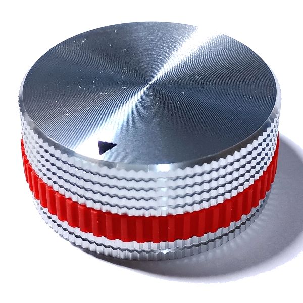 未知との遭遇にトキメキ！ uxcell アルミ製ゴムリングノブ選手 本体単体アップ