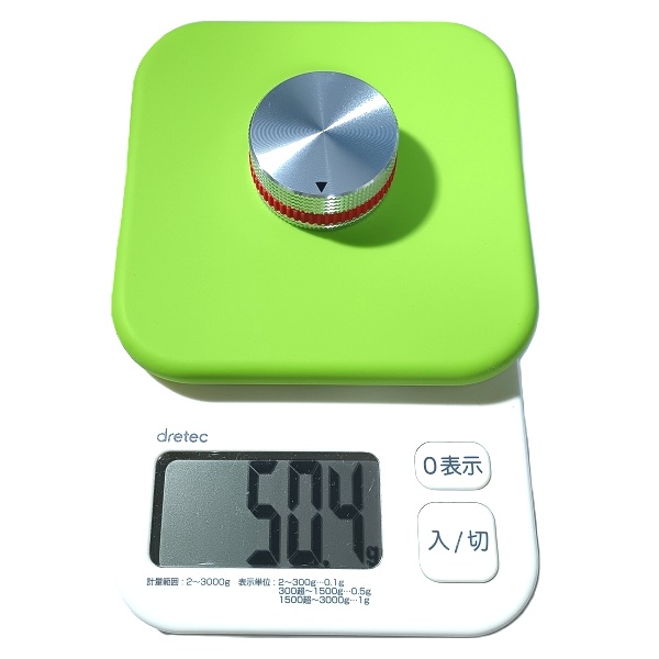 寸法 uxcell アルミ製ゴムリングノブ選手 重量