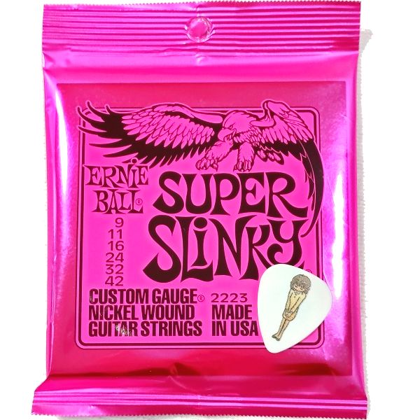 ERNIE BALL Super Slinky #2223購入で“サウンドハウスお姉さんピック”がもらえるキャンペーン開始 その1