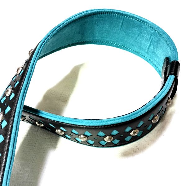 デザイン RightOn!STRAPS ( ライト・オン・ストラップス ) ARMOUR 高級ギターストラップ 表面と裏面