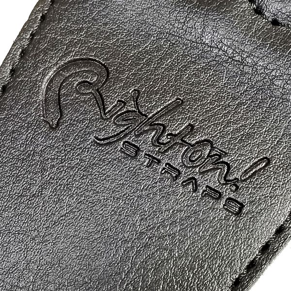 デザイン RightOn!STRAPS ( ライト・オン・ストラップス ) ARMOUR 高級ギターストラップ デボス加工