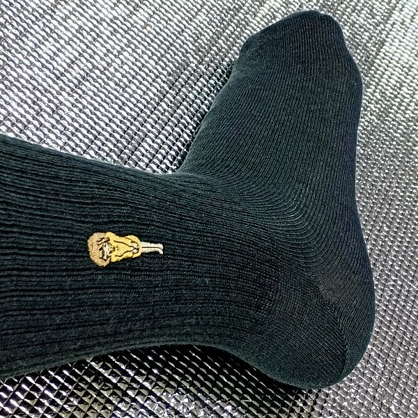 履き心地 ハーフ丈チャコール サウンドハウスお姉さん靴下 その1